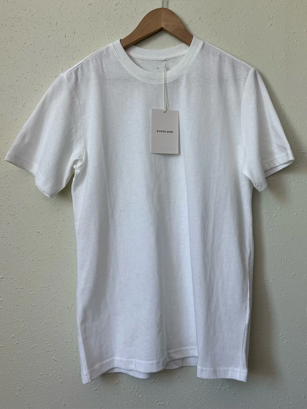 New Everlane THE PREMIUM-WEIGHT CREW Uniform in White Size XS - Picture 3 of 11